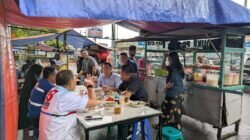 Berakhirnya Putusan MK, Bang Harris Bobihoe Wakil Walikota Sarapan Pagi Menyapa Warga Dan Pedagang UMKM Pasar Proyek